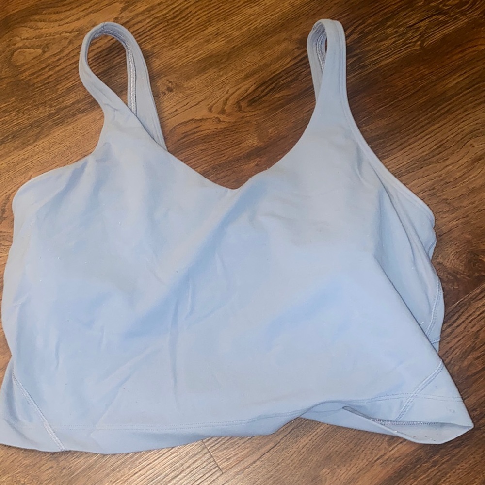 Lululemon align tank light blue size 8